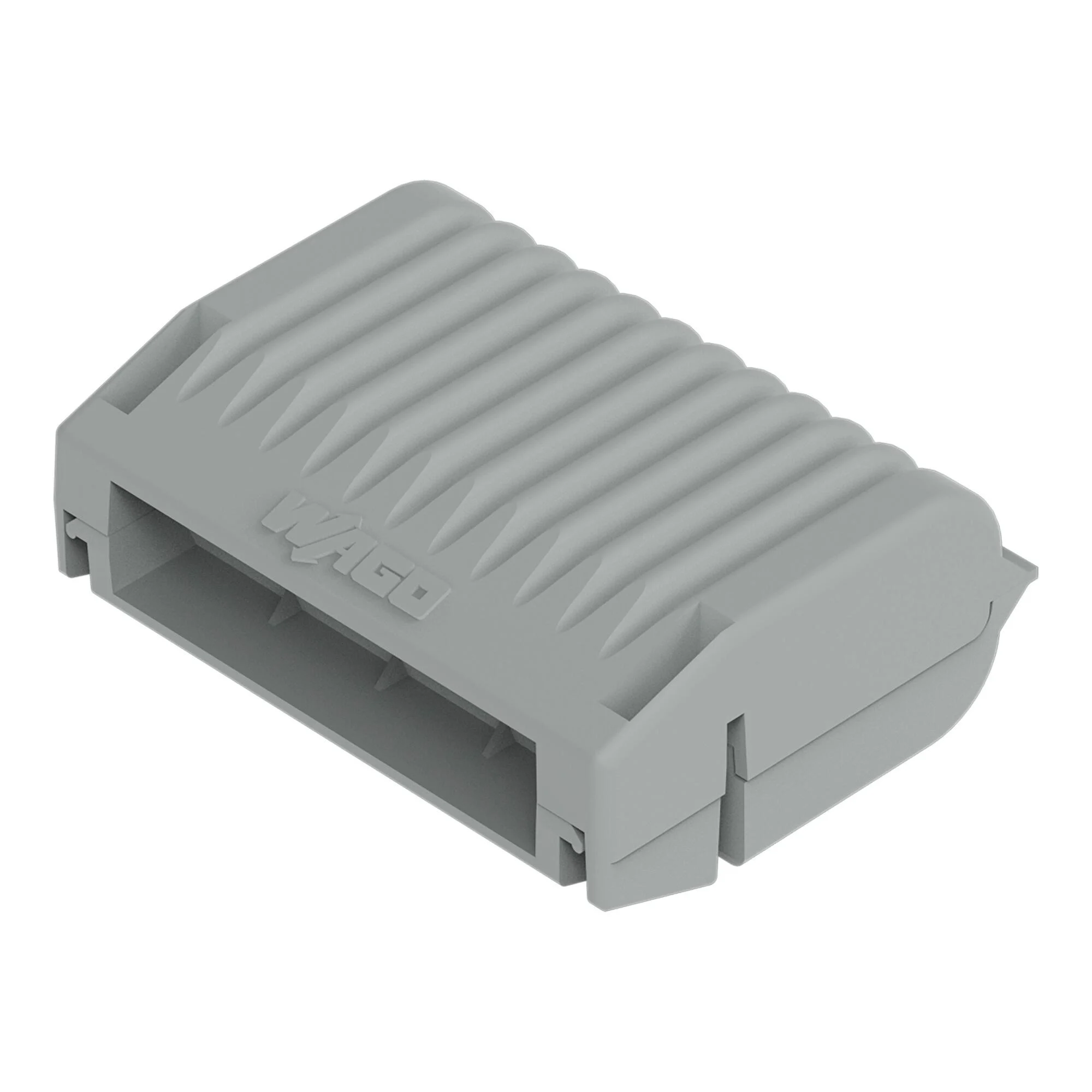 GELBOX DERIVATIE CABLURI PT. CONECTORI 221, 2273; MAX. 4MMP, 5 POLI, GRI - imagine 2