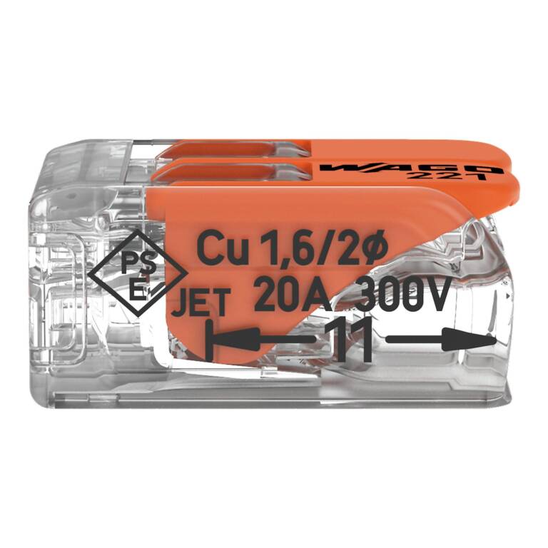 CONECTOR 2P, CONDUCTOR FLEXIBIL/RIGID, 0,5-4 MMP - imagine 5
