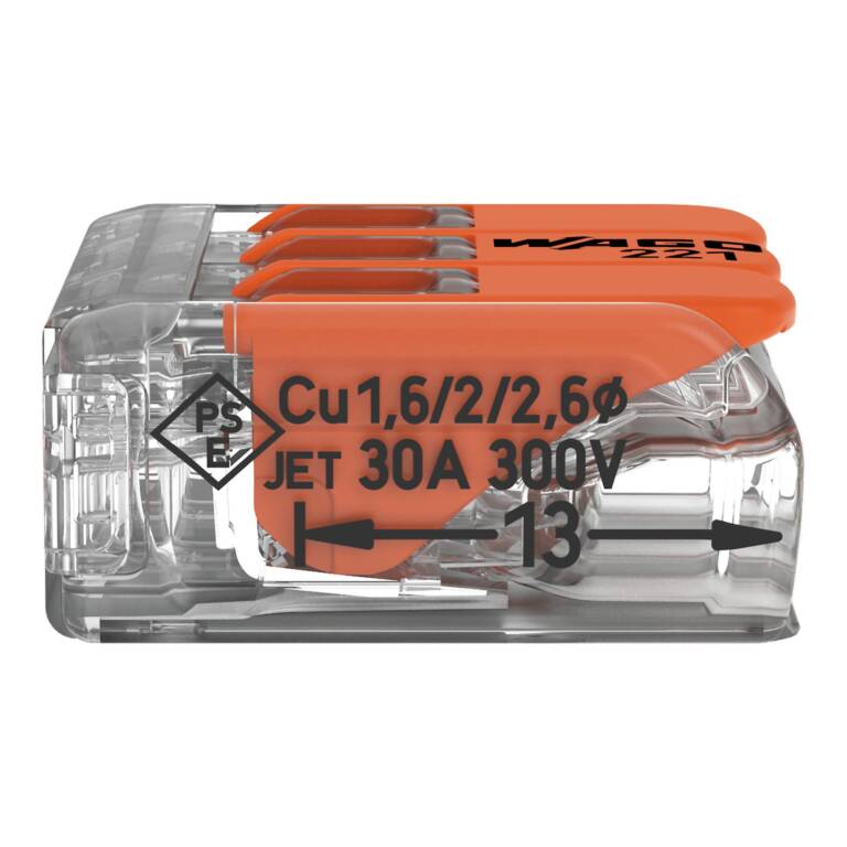 CONECTOR 3P, CONDUCTOR FLEXIBIL/RIGID, 0,5-6 MMP - imagine 4