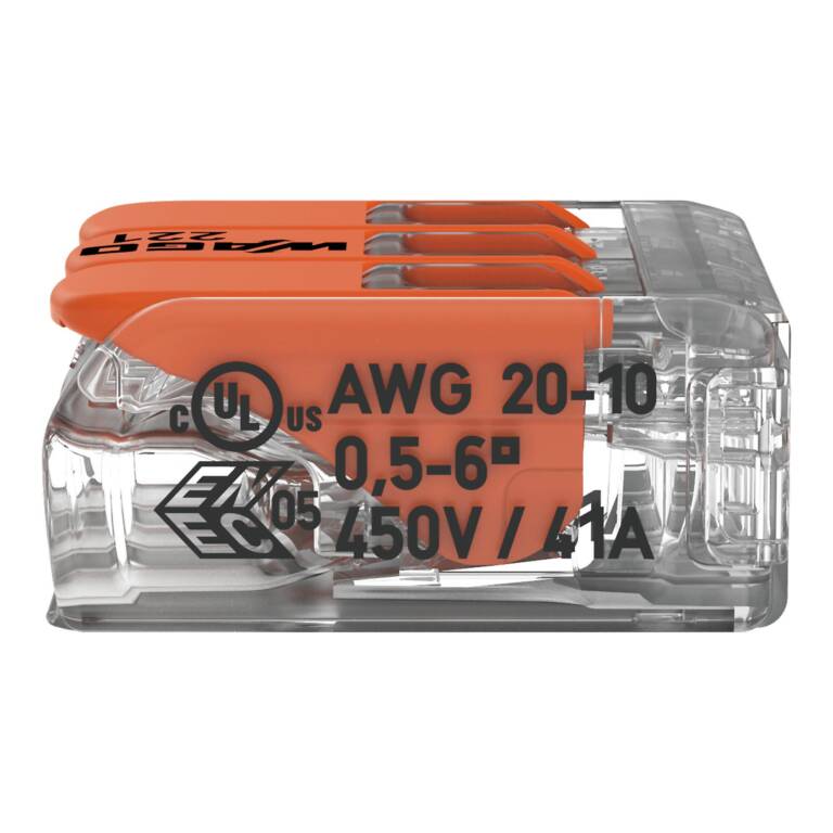 CONECTOR 3P, CONDUCTOR FLEXIBIL/RIGID, 0,5-6 MMP - imagine 5