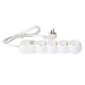 PRELUNGITOR 3x1,5 ALB 4 PRIZE USB2.0 03M