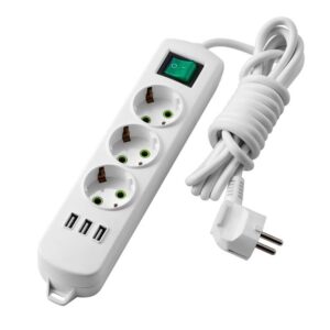 LETITIA PRELUNGITOR 3 USB 3P + INTRERUPATOR (3X1,5MM?)