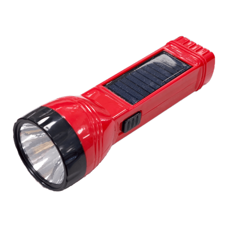 LANTERNA LED SOLARA, ROSU - imagine 2