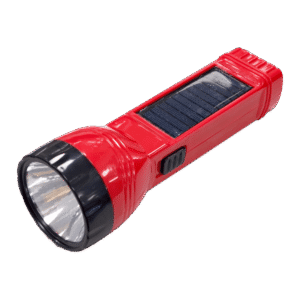 LANTERNA LED SOLARA, ROSU