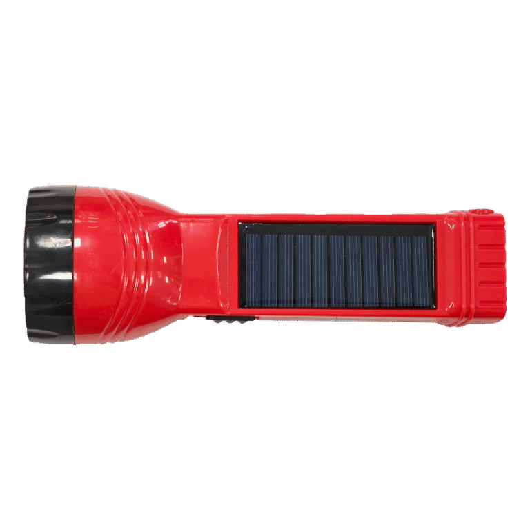 LANTERNA LED SOLARA, ROSU - imagine 3