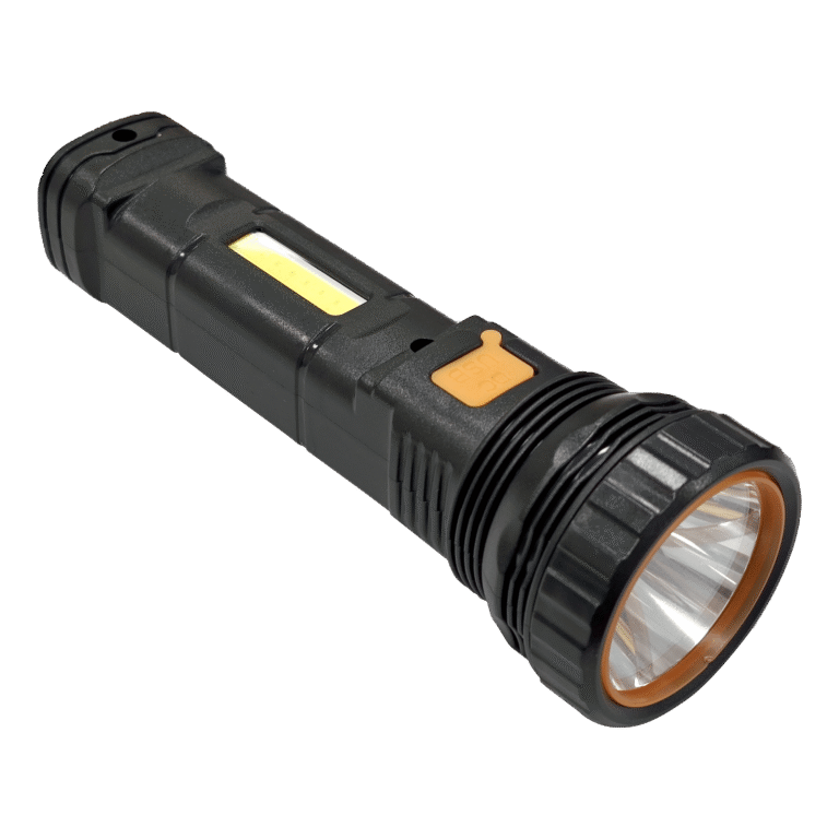 LANTERNA LED USB+SOLAR, 120lm, NEGRU - imagine 2