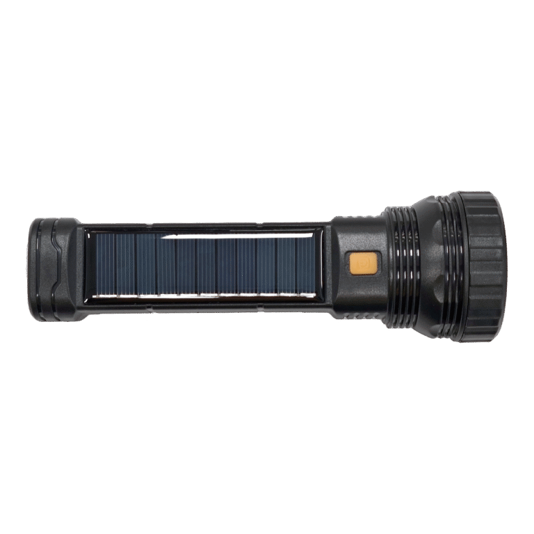 LANTERNA LED USB+SOLAR, 120lm, NEGRU - imagine 3