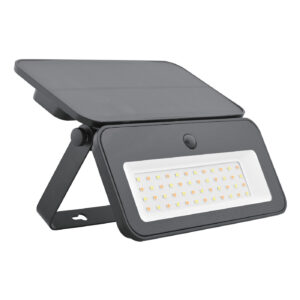 PROIECTOR LED SOLAR 8W 3CCT IP65 + SENZOR PIR