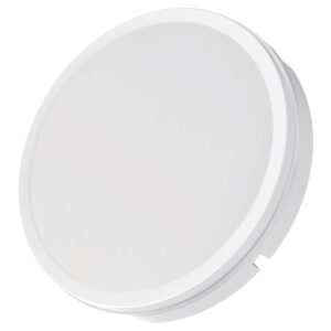 HALO 2 PLAFONIERA LED IP54 30W DIP 3CCT + KIT EMERGENTA 3H, ROTUNDA, ALBA